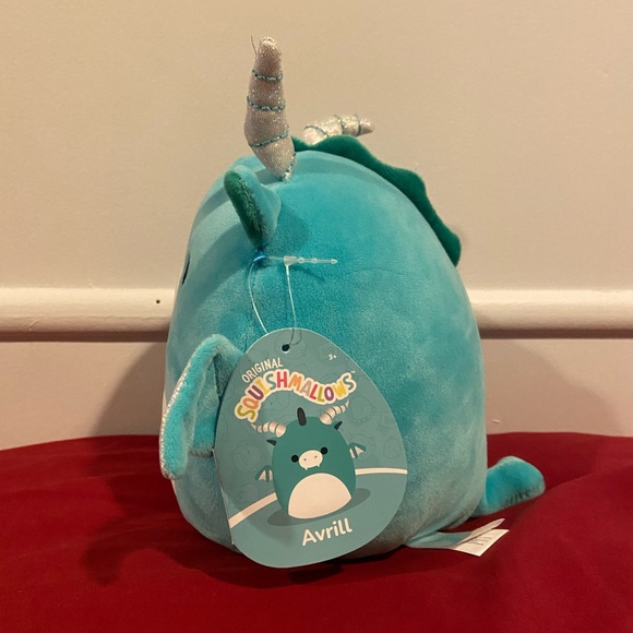 Avrill the Dragon Squishmallow with Fangs - Picture 2 of 4